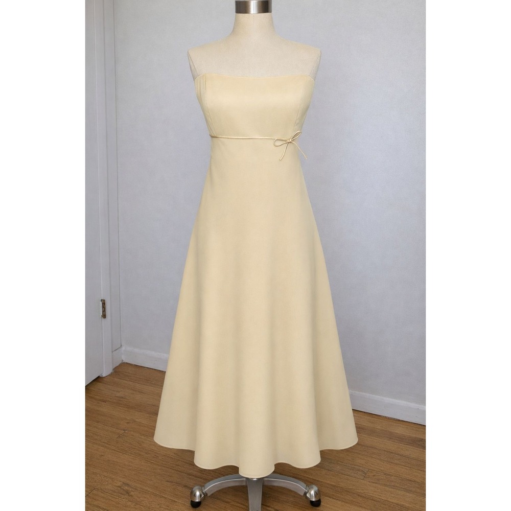 Dessy Collection Dress Size 14 A-Line Empire Waist Fit and Flare Coquette